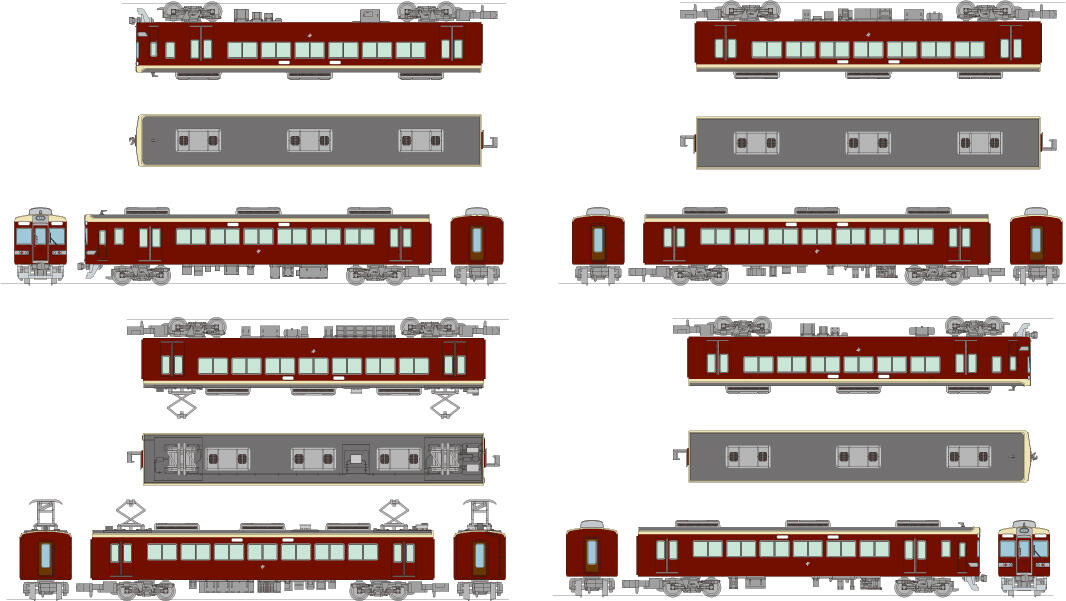 鉄道コレクション さよなら阪急6300系(嵐山線仕様)4両セットの発売について